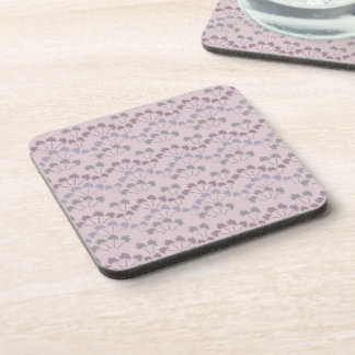 Botanische Untersetzer in Lilac