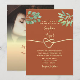 Botanische Vegetation Einladung