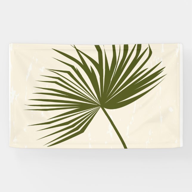 Botanische Wall Kunst Banner (Horizontal)