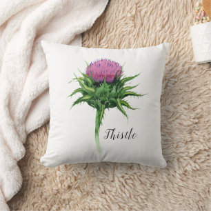 Botanische Wasserfarbe Kissen