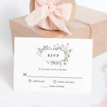 Botanische Wildblumen | Elegante Hochzeit