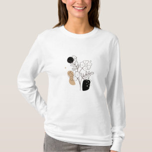 Botanische Wilde Blume boho floral Graphic T-Shirt