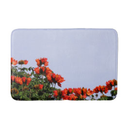 Botanischer afrikanischer Tulpe-Baum Badematte