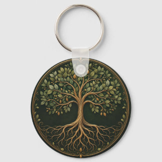 Botanischer Baum, Baum des Lebens, Schlüsselanhäng Schlüsselanhänger