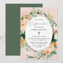 Botanischer Boho Personalisierte Niedlich-rosa Bes
