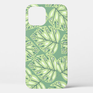 Botanischer Dschungel nahtloses Muster in pastellg Case-Mate iPhone Hülle