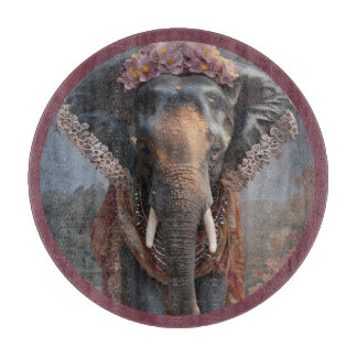 Botanischer Elefant Schneidebrett