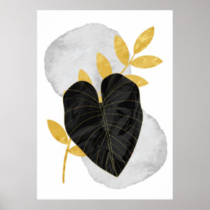 Botanischer exotischer Dschungel Poster