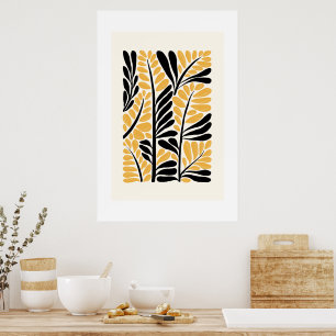 Botanischer Fluss: Moderne, von Matisse Inspiriert Poster