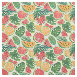Botanischer Frucht Hintergrund Stoff