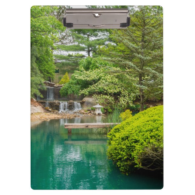 Botanischer Frühling Klemmbrett (Vorderseite)