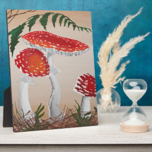 Botanischer Fungi - VR-Malerei Fotoplatte