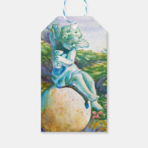Botanischer Garten Angel Statue Geschenkanhänger