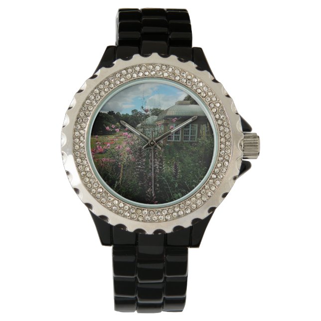 Botanischer Garten Armbanduhr (Vorderseite)