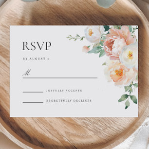 Botanischer Garten Frühlingsblumen Hochzeit RSVP K Karte