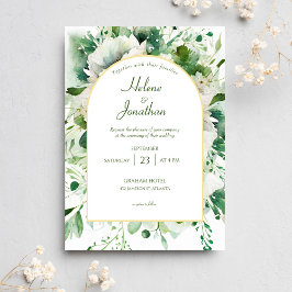 Botanischer Garten Hochzeit Einladung