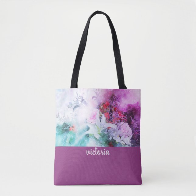 Botanischer Garten-Monogramm Tasche (Vorderseite)