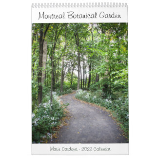 Botanischer Garten Montreal - Kalender 2022