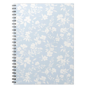 Botanischer Garten Neutral - Puderblau Notizblock