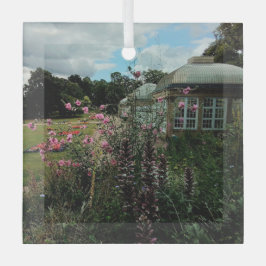 Botanischer Garten Ornament Aus Glas