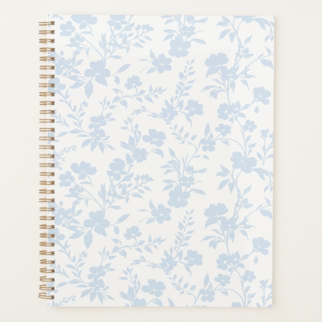 Botanischer Garten Powderblau - Neutral Planer (Vorderseite)