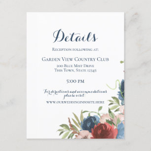 Botanischer Garten und Blauer Garten Einladung