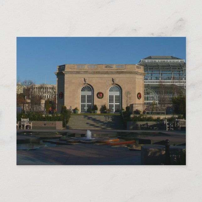 Botanischer Garten zu Weihnachten in Washington DC (Vorderseite)