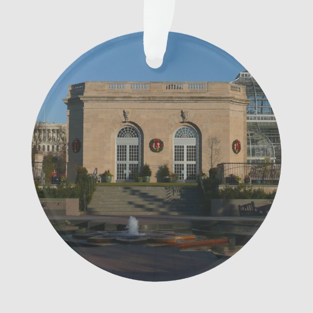 Botanischer Garten zu Weihnachten in Washington DC Ornament (Vorderseite)