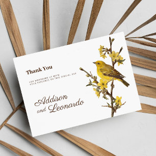 Botanischer Gelbvogelapfel Blume Sommer Danke Einladung