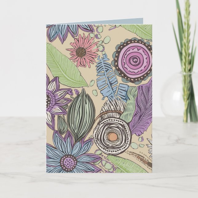 Botanischer Genuss Karte (Vorderseite)