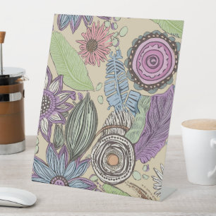 Botanischer Genuss Sockelschild