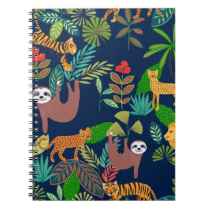 Botanischer Jungle Notizblock