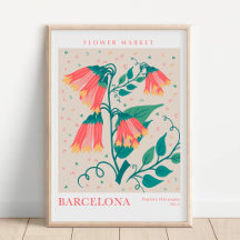 Botanischer Markt für Blumen Barcelona