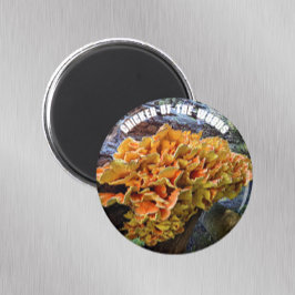 Botanischer Pilzhühner des Waldes Magnet