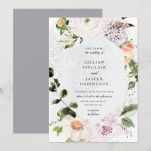 Botanischer Rahmen mit geometrischer Oberfläche