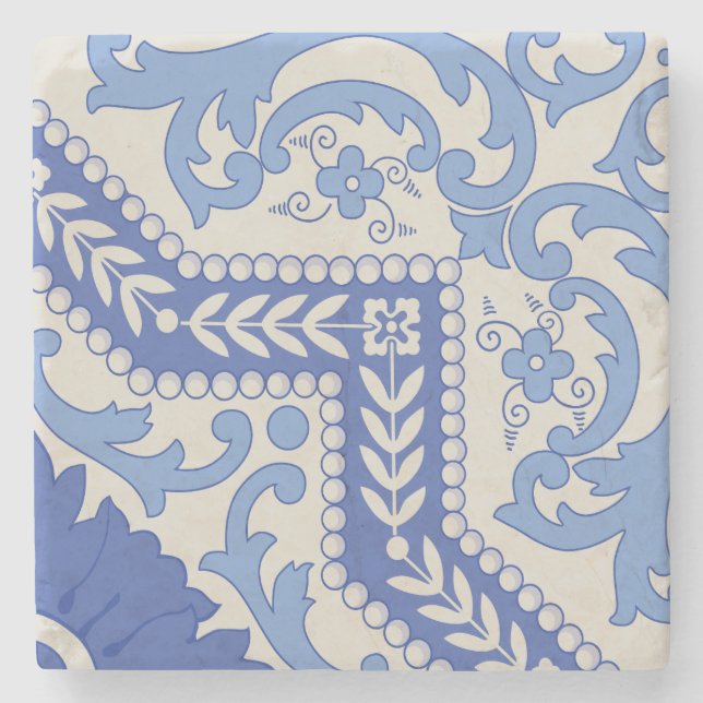 Botanischer Rahmen Steinuntersetzer (Vorderseite)