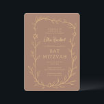 Botanischer Stern von David Bar Bat Mitzvah Einladung<br><div class="desc">Perfekte Karte, um eine Fledermausmitzvah, Bar mitzvah oder andere jüdische Feier anzukündigen! Handgezeichnete, zarte Blättertramkunst für Sie! Vollständig anpassbar! Klicken Sie auf "Personalisieren" oben, um den Text zu bearbeiten. Klicken Sie auf "Bearbeiten mit dem Design-Tool", um die Schriftart, Farben und Platzierungen anzupassen und um Text zum hinteren Seitendesign hinzuzufügen, wenn...</div>