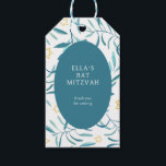 Botanischer Stern von David Bar Bat Mitzvah Geschenkanhänger<br><div class="desc">Perfekte Geschenkmarke für Gastgeschenke bei einer Fledermausmitzvah, Bar mitzvah oder anderen jüdischen Feiern! Handgemachte Aquarellkunst für Sie auf der Vorder- und Rückseite! Vollständig anpassbar! Klicken Sie auf "Personalisieren" oben, um den Text zu bearbeiten. Klicken Sie auf "Bearbeiten mit dem Design-Tool", um die Schriftart, Farben und Platzierungen anzupassen und das Design...</div>