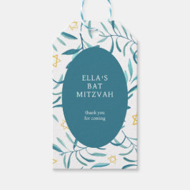 Botanischer Stern von David Bar Bat Mitzvah Geschenkanhänger