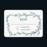 Botanischer Stern von David Bar Bat Mitzvah RSVP Karte<br><div class="desc">Perfekte Antwortkarte für eine Fledermausmitzvah, Bar mitzvah oder andere jüdische Feiern! Handgezeichnete, zarte Blättertramkunst für Sie! Vollständig anpassbar! Klicken Sie auf "Personalisieren" oben, um den Text zu bearbeiten. Klicken Sie auf "Bearbeiten mit dem Design-Tool", um die Schriftart, Farben und Platzierungen anzupassen und um Text zum hinteren Seitendesign hinzuzufügen, wenn Sie...</div>