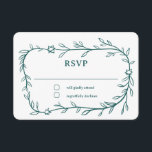 Botanischer Stern von David Bar Bat Mitzvah RSVP Karte<br><div class="desc">Perfekte Antwortkarte für eine Fledermausmitzvah, Bar mitzvah oder andere jüdische Feiern! Handgezeichnete, zarte Blättertramkunst für Sie! Vollständig anpassbar! Klicken Sie auf "Personalisieren" oben, um den Text zu bearbeiten. Klicken Sie auf "Bearbeiten mit dem Design-Tool", um die Schriftart, Farben und Platzierungen anzupassen und um Text zum hinteren Seitendesign hinzuzufügen, wenn Sie...</div>