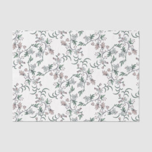 Botanischer Tissue-Regler und Schubladenverkleidun Seidenpapier