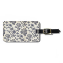 Botanischer Toile-Stoff | Hortensie & Stranddistel