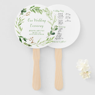 Botanischer Traum: RUNDE-Fans Fächer