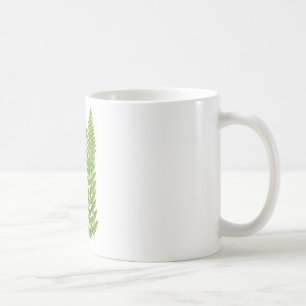Botanischer tropischer Dekor der Kaffeetasse