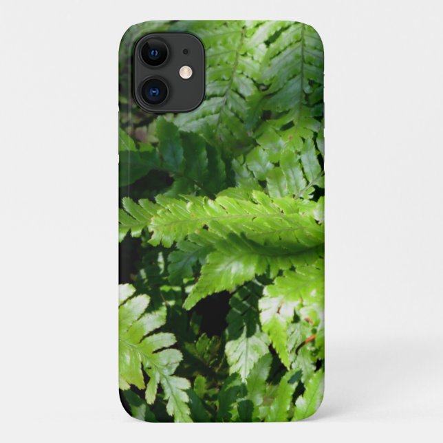Botanischer Wald Grüne Frühlingsgrün Fernen Case-Mate iPhone Hülle (Rückseite)