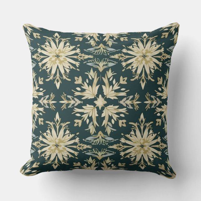 Botanischer Wintergarten Morris Kissen (Vorderseite)