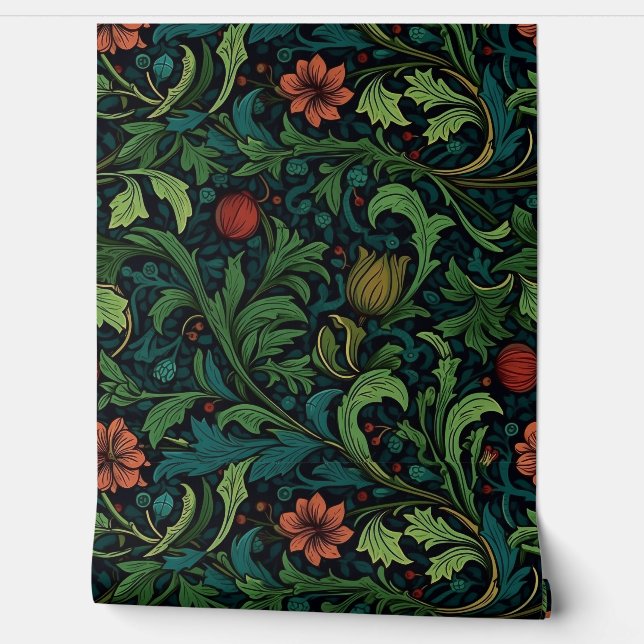 Botanischer Wintergarten Morris Tapete (Abrollen)