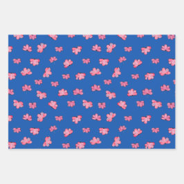 Botanisches Beauty-Geschenkpackung für Blume Geschenkpapier Set