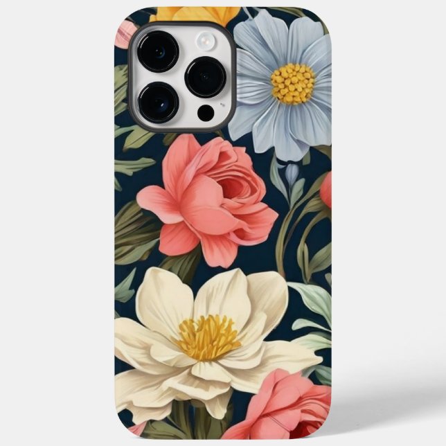 Botanisches Bliss Case-Mate iPhone 14 Pro Max Hülle (Rückseite)